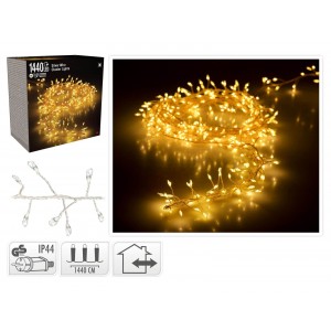 1440 Led Φωτάκια - 14.4 Μέτρα - Θερμό Λευκό