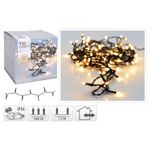 720 Led Φωτάκια - 54 Μέτρα - Θερμό Λευκό