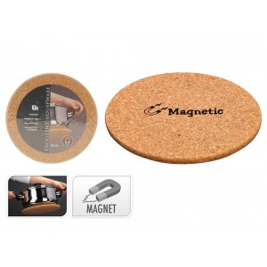  Coaster Cork Magnetic 21Cm Excellent Houseware 836