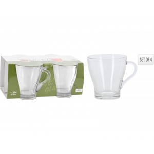 Coffee Tea Glass 300Ml 4Pcs Ye6000420