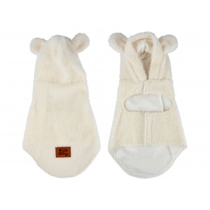  Curly Fleece Cuddly Jacket M/35Cm Ecru Wooly