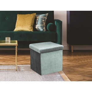  Giulia Velvet Foldable Storage Pouffe Hd6811
