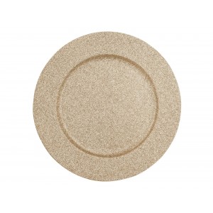  Glitter Pres. Round Plate Gold 147108Or