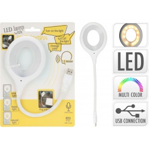  Led Lamp Voice Control White