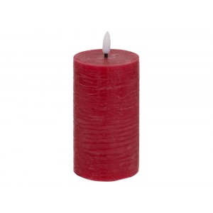  Molia Red Rnd Led Candle 7X15 Atmosphera 200664B