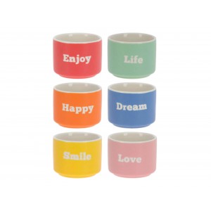  Mug New Bone Porcelain 6Pcs Q80000980