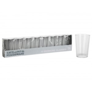  Ποτηρια Excellent Houseware Σετ 8 240Ml Ye5000270