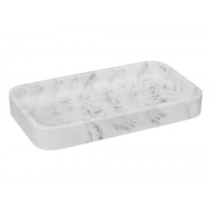  Rect Storage Plate White Lea 174793