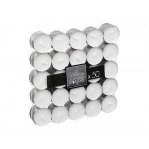  Set White Tealight Atmosphera D3.7X50 103111