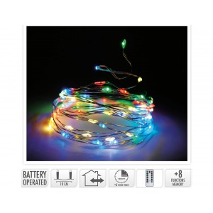  Silver Wire 200Led 8F Remote Ax9722120