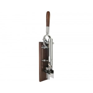  Trad Wall-Mounted Boj Corkscrew Chromed-Pl/Sapele