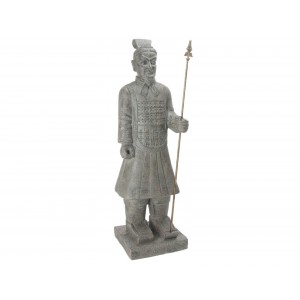  Xian Mgo Warrior Statue H119 125763