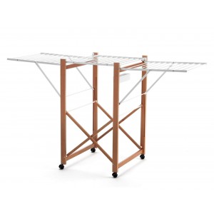 Απλώστρα Airone Arit - 175X67X105Cm - Φυσικό