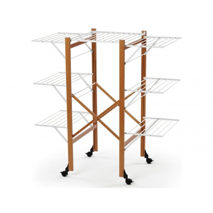 Απλώστρα Aquilone Arit - 132X68X137Cm - Φυσικό