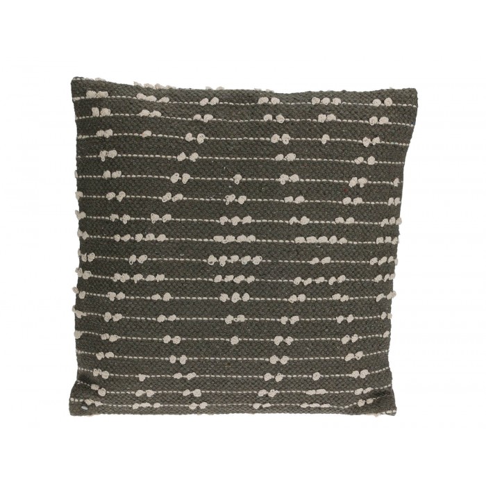 Διακοσμητικό Μαξιλάρι Home & Styling με ανάγλυφο σχέδιο και διαστάσεις 45x45cm - Army