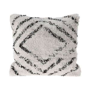 Διακοσμητικό Μαξιλάρι Zigzag με διαστάσεις 45x45cm - White/Black