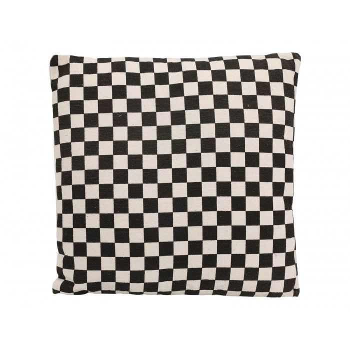 Διακοσμητικό Μαξιλάρι με διαστάσεις 45x45cm - Ivory/Black