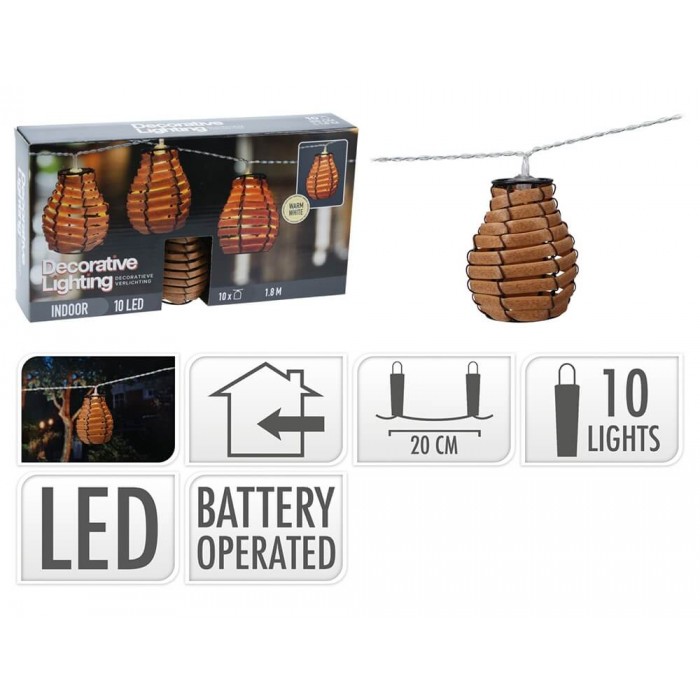  Light Chain Lampions 10Pcs On Hsp  Af5000860
