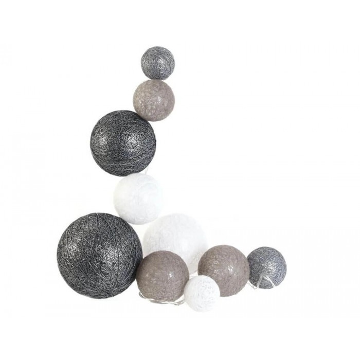  Grey Multisize 10 Led Garland 100Cm La10297