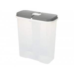 Δοχείο Αποθήκευσης Τροφίμων Excellent Houseware με καπάκι, 2 διαμερίσματα και συνολική χωρητικότητα 2.85L