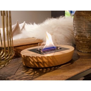 Επιτραπέζια Εστία Φωτιάς Carnation Tenderflame 33x22x11cm Natural
