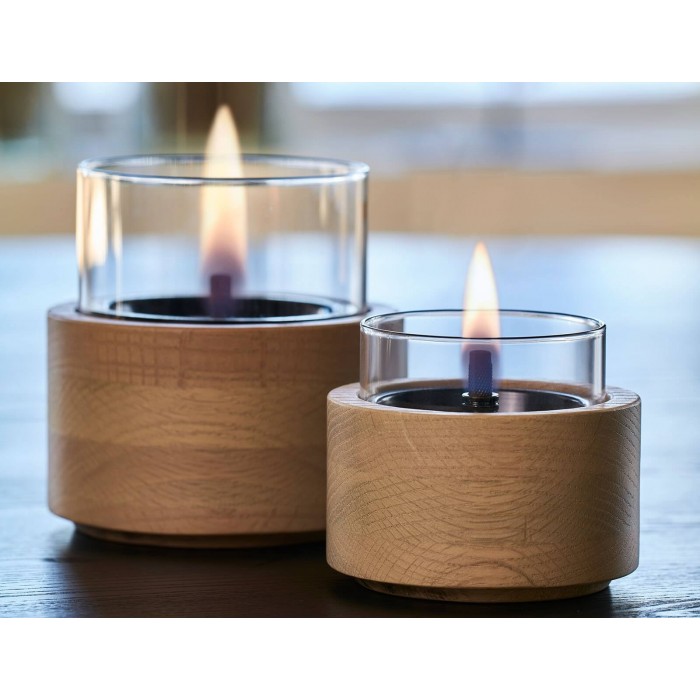 Επιτραπέζια Εστία Φωτιάς Lotus 12 Tenderflame με διάρκεια καύσης 9 - 10 ώρες, χωρητικότητα δεξαμενής 300ml και διαστάσεις 12x12.5cm - Natural