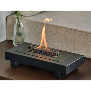 Επιτραπέζια Εστία Φωτιάς Table Mountain Tenderflame με διάρκεια καύσης 3 - 4 ώρες, χωρητικότητα δεξαμενής 1000ml και διαστάσεις 50x23x10cm - Black