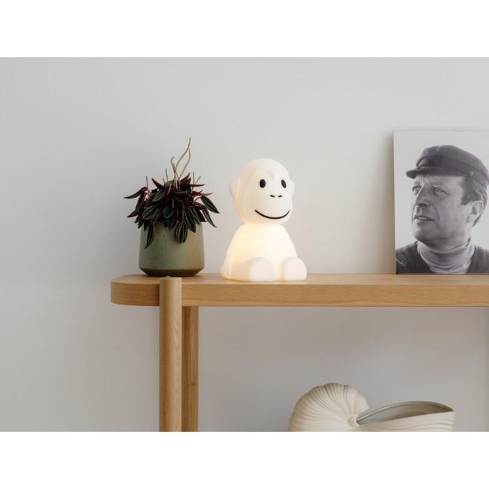  Monkey Lamp Bundle Of Light 23 Cm White