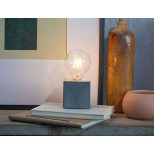 Επιτραπέζιο φωτιστικό LED Livoo LH108 με λαμπτήρα Ε27 και διαστάσεις 8x8x20cm