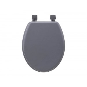 Καπάκι Λεκάνης 5five με διαστάσεις 34.5x45cm - Pebble Gray