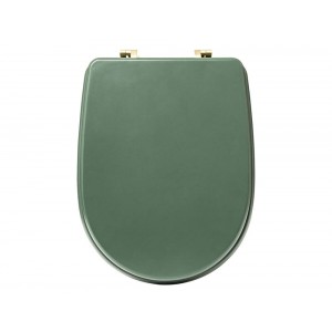 Καπάκι Λεκάνης Duo 5five με διαστάσεις 36x49x4.5cm - Dark Green