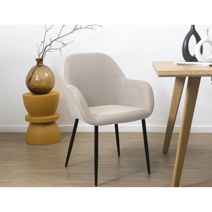Καρέκλα Atomic Home Deco Factory με διαστάσεις 59x55.7x85cm - Grey