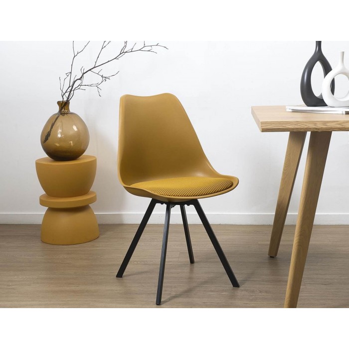  Chair Pp With Cushion Yellow Atom M4 Hd0482