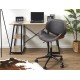 Καρέκλα γραφείου Reno Home Deco Factory με ρυθμιζόμενο ύψος και διαστάσεις 51x51.5x77cm