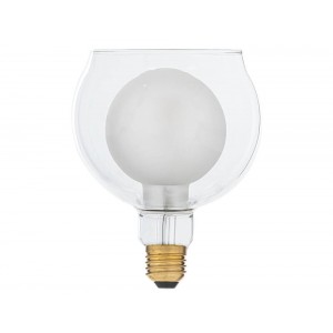Λάμπα LED G125 Atmosphera για ντουί E27, 4W, 2200Κ, Θερμό Λευκό