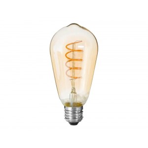 Λάμπα LED Teardrop Twisted Bulb Atmosphera (161702A) για ντουί E27, 2W , Θερμό Λευκό