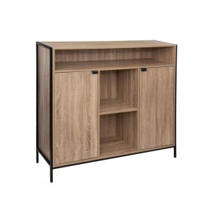 Μπουφές Aliaj 5Five με διαστάσεις 114x37x110cm - Απόχρωση Ξύλου