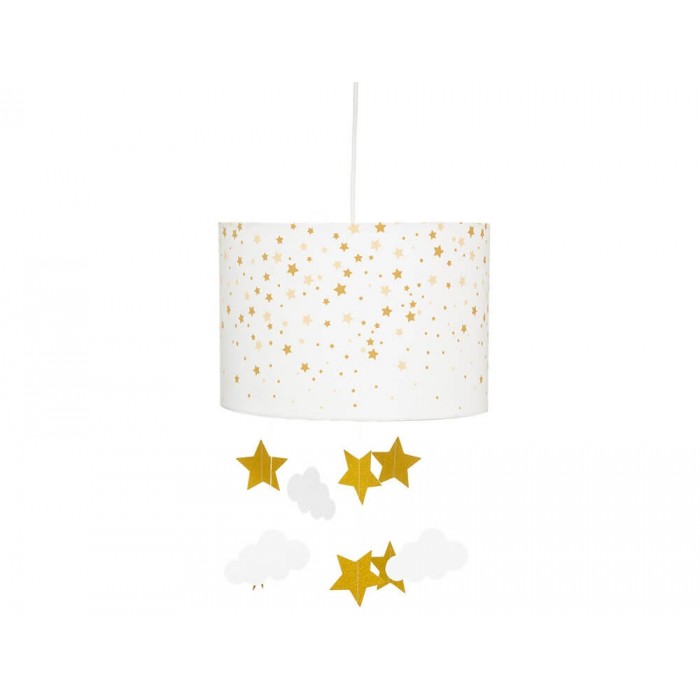  White Hanging Lampshade Atmosphera For Kids 174