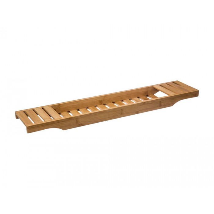 Ράφι 5five για τη μπανιέρα, με διαστάσεις 70x15x4.5cm - Ξύλο Μπαμπού - Απόχρωση Ξύλου