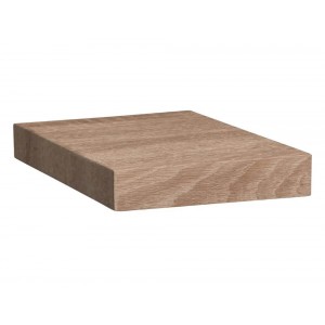 Ράφι τοίχου 5five με διαστάσεις 23.5x23.5x3.8cm - Σε απόχρωση ξύλου