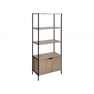 Ραφιέρα Aliaj 5five με 3 ράφια, χώρο αποθήκευσης και διαστάσεις 68x35x176 cm