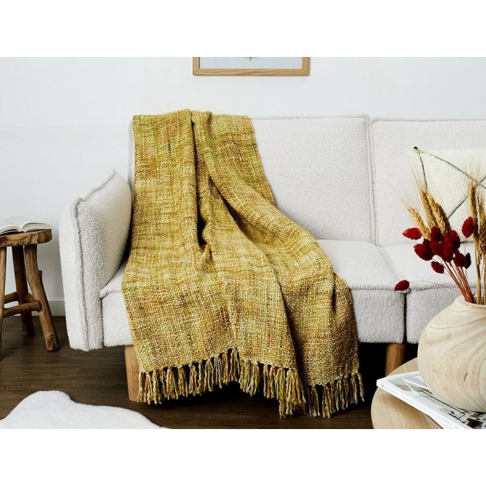  Chunky Knitted Plaid 125X150Cm A2 Tx0077