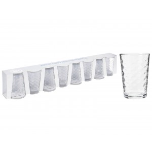 Σετ Γυάλινα Ποτήρια Excellent Houseware με χωρητικότητα 200ml - 8 τεμάχια