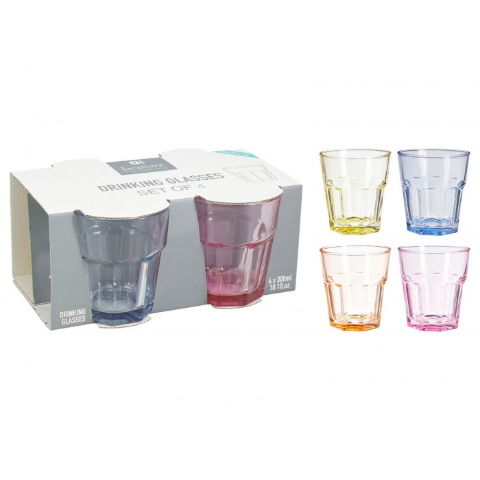  Drinking Glass Set 4Pcs 300Ml Ye5000600