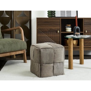 Σκαμπό Scott Home Deco Factory - 36X38Cm - Γκρι