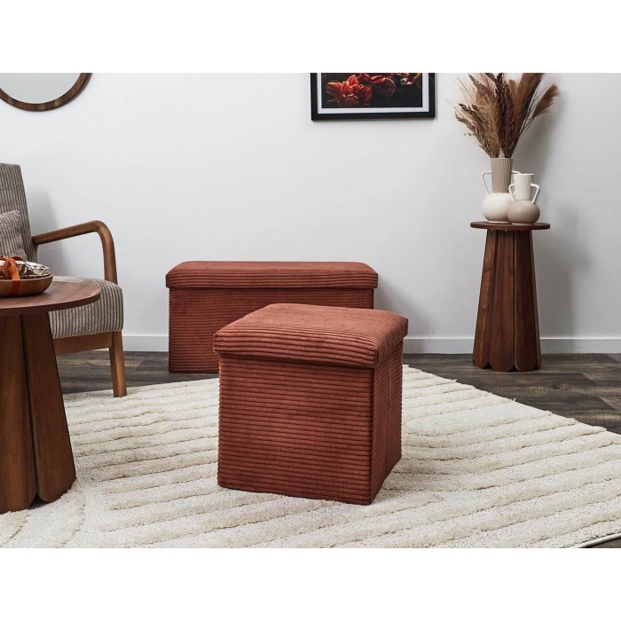  Chest Foldable Pouffe Scott Terra Hd0275