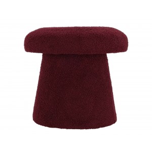 Σκαμπό Μανιτάρι με διαστάσεις 43x38cm - Burgundy