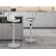 Σκαμπό μπαρ Isak Home Deco Factory με ρυθμιζόμενο ύψος 