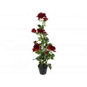 Τεχνητό φυτό σε γλάστρα Τριανταφυλλιά - 95cm