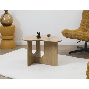 Τραπεζάκι Σαλονιού Calypso Home Deco Factory με διαστάσεις 60x48x42cm